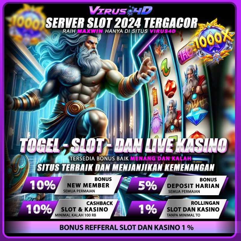 VIRUS4D Fenomena Gacor di Slot, Togel, dan Casino